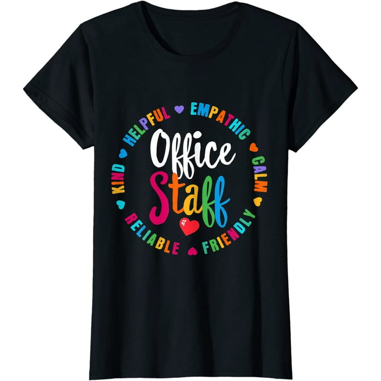 School Secretary Cute Office Clerk Appreciation T Shirt School Secretary Cute Office Clerk Appreciation T Shirt