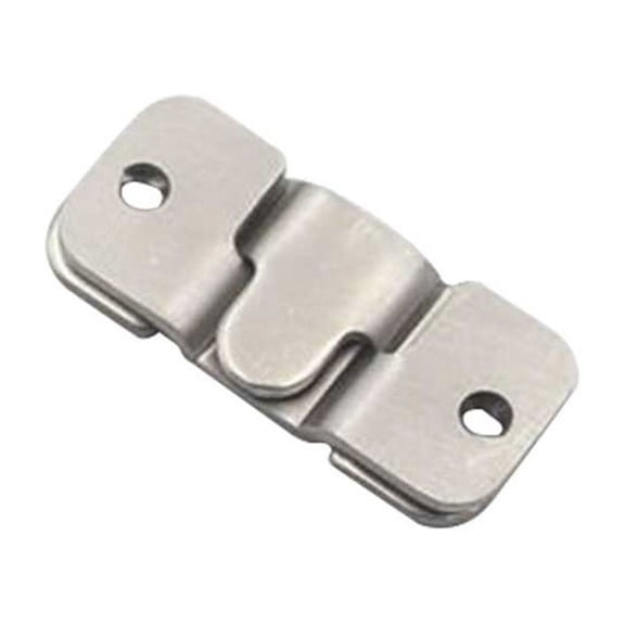Vivcore French Cleat Hanger Z Clips Picture Hanging Hardware Small Mounting Brackets Heavy Duty Seamless Interlock Buckle 2 Pack