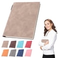 thumbnail image 1 of Vivcore Lined Notebook Journal, Professional Soft Leather Cover for Writing and Note Taking, A5 College Ruled Journaling Notebooks for Work, Khaki, 1 Pack, 1 of 10
