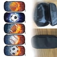 thumbnail image 1 of Vivcore Pencil Bag, Professional Baseball Pattern Sports Pen Case, Versatile Zippered Stationery Pouch and Cosmetic Bag, Durable Desktop Storage Organizer, 1 Count, 1 of 9