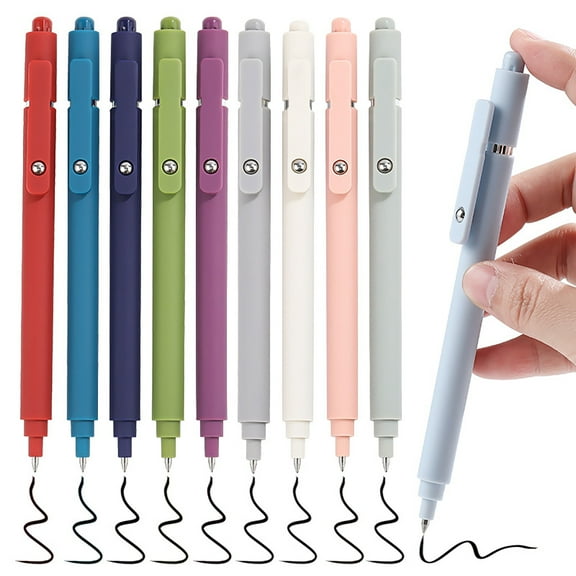 Vivcore Professional Gel Pens, 0.5mm Fine Point Black Ink Pen for Journaling, Aesthetic Office Supplies and Desk Decor, Thoughtful Nurse Gifts for Women, 1 Pack