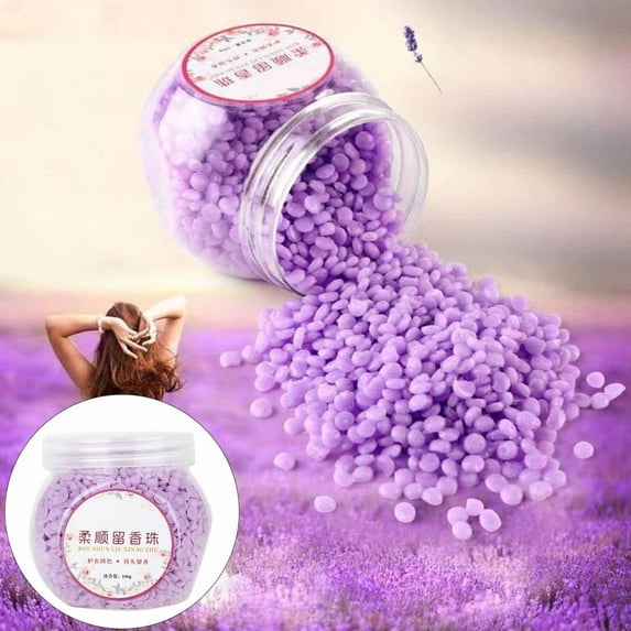 Vivcore Purple Laundry Scent Booster Beads 72 Hours Long Lasting Fragrance Laundry Beads Aroma Booster for Washing Machine and Dorm