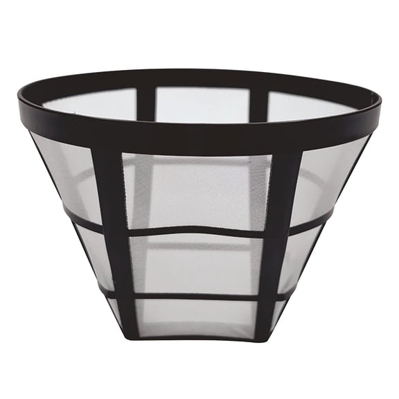 Vivcore Reusable Stainless Steel Coffee Filter Metal Mesh Pour Over Dripper Strainer for Drip Coffee Makers Black