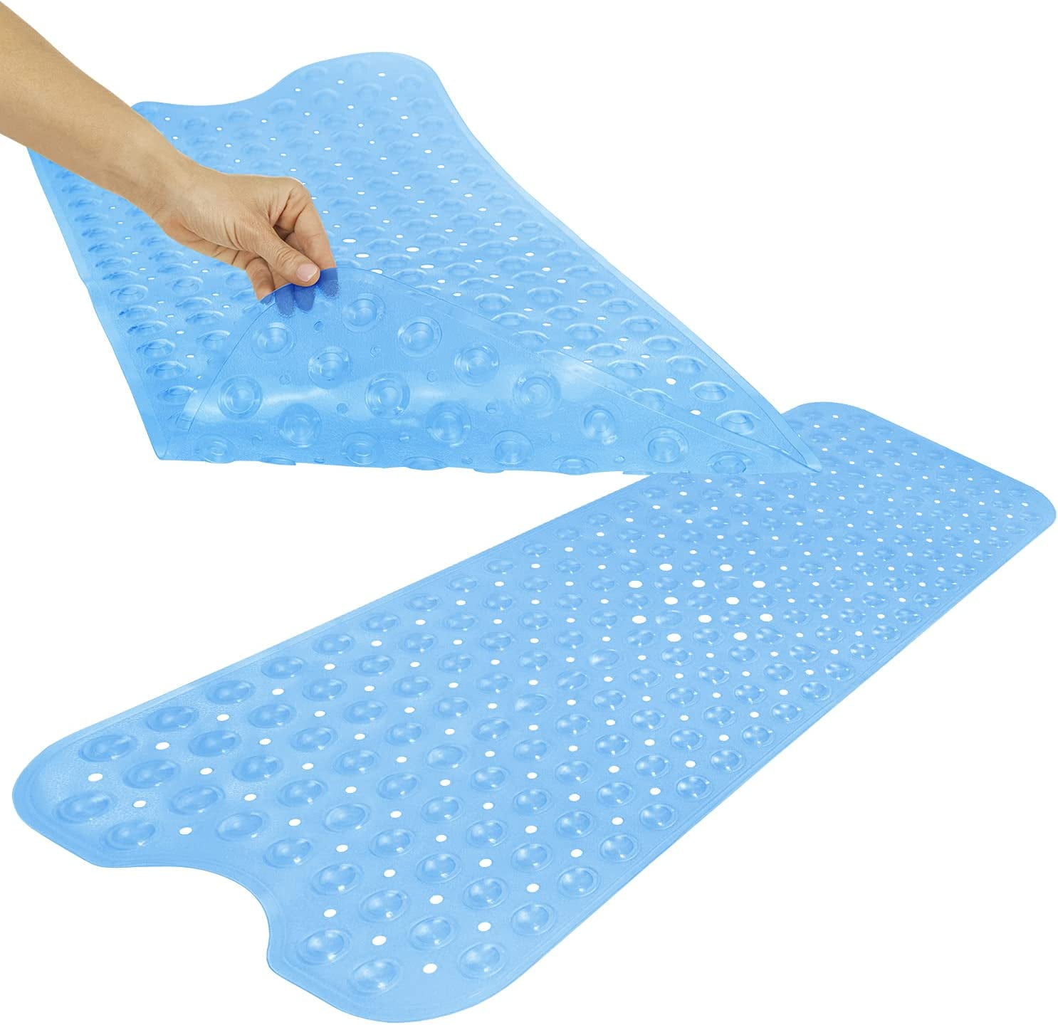 Vive Bathtub Mat for Bath & Shower Floors Anti Non Slip Suction