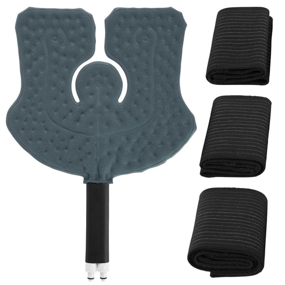 Vive Cold Therapy Replacement Pad Flexible, Ergonomic, Reusable Ice Pad with Universal Fit for Shoulder, Ankle, Hip & Knee Pain Relief (Pads Only)