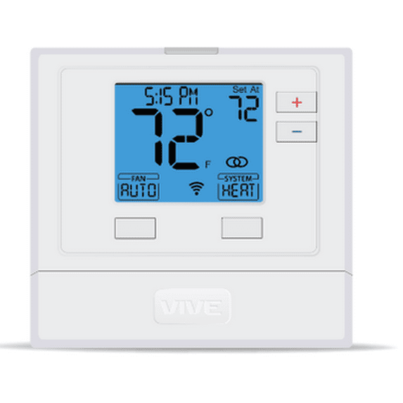 Vive Comfort TP-P-725 2H/1C Non-Programmable Thermostat