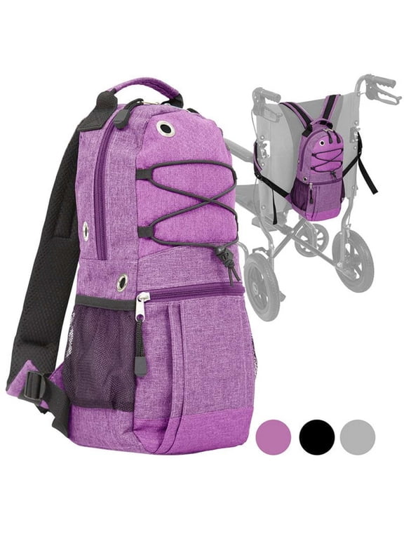 Cylinder Backpack, Tank Carrying Accessories Bag, Waterproof, Purple