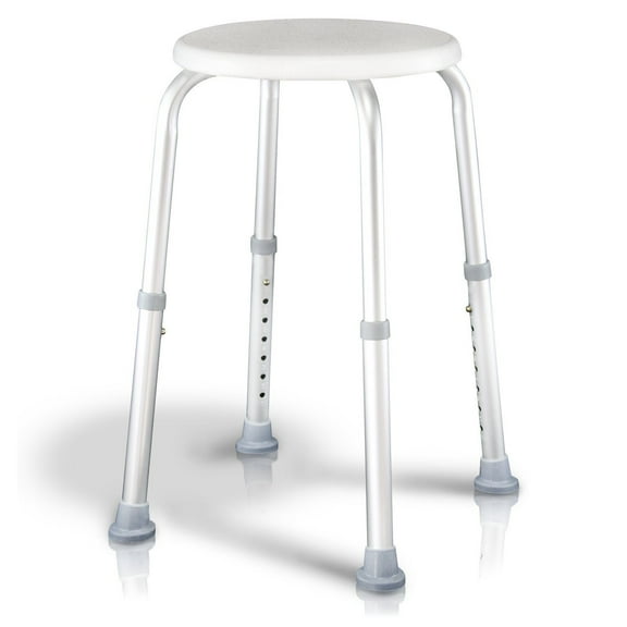 Vive Heavy-Duty Shower Chair Adjustable Bath Seat & Shower Stool for Seniors, Elderly, and Adults with Limited Mobility