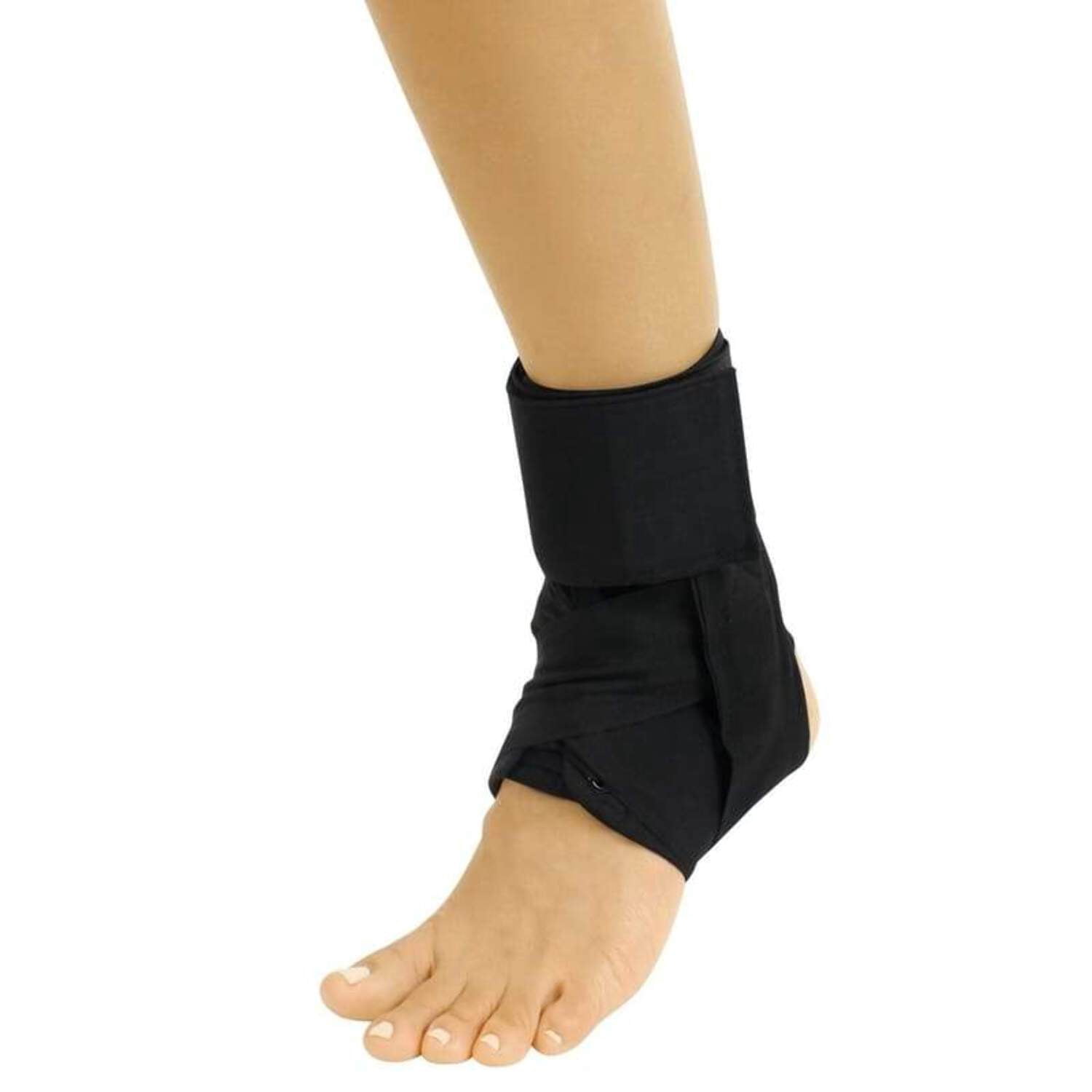 Vive Lace Up Ankle Brace - Adjustable Foot Support Stabilizer, Women & Men