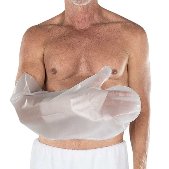 Vive Arm Cast Cover for Shower – Waterproof Adult Half Arm Cast Protector, Reusable Sleeve for Bathing & Showering