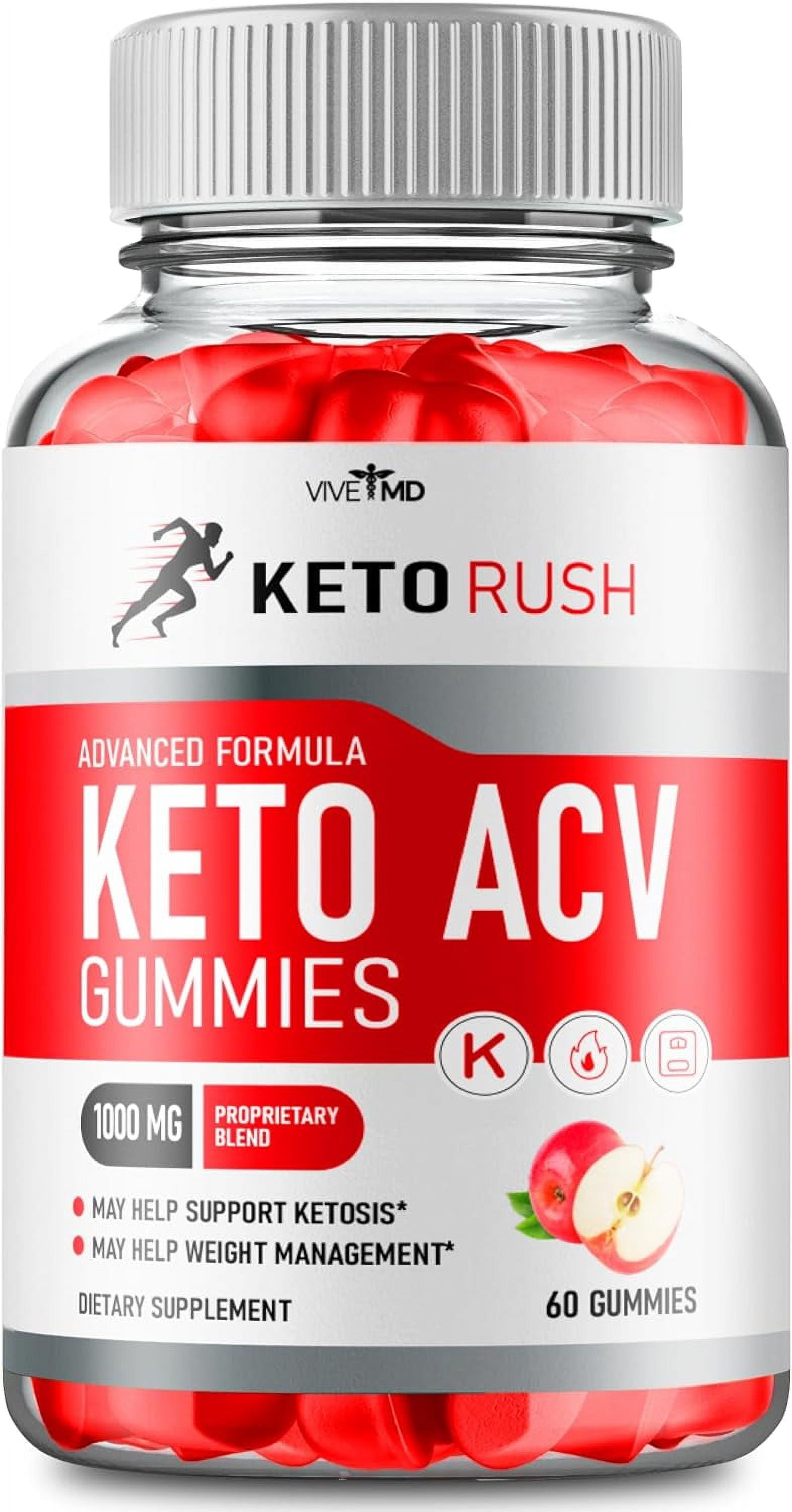 Vive MD Keto Rush ACV Gummies, Keto ACV Gummies, Keto Rush Reviews with ...