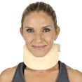 thumbnail image 1 of Vive Neck Brace - Foam Cervical Collar - Adjustable Spinal Support, 3 Inch, Beige, 1 of 9