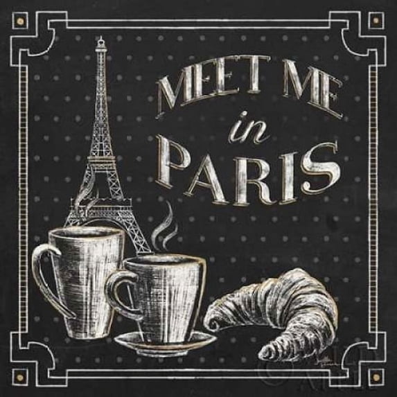 Vive Paris VIII Poster Print by Janelle Penner