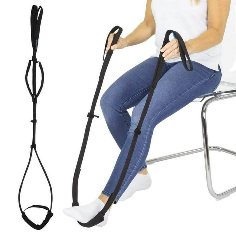 Vive Proflex Strap - Physical Therapy Leg Lifter Assist With Hand