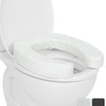 thumbnail image 1 of Vive Raised Toilet Seat Cushion, 4 Inch Extra Height, White, 1 of 10