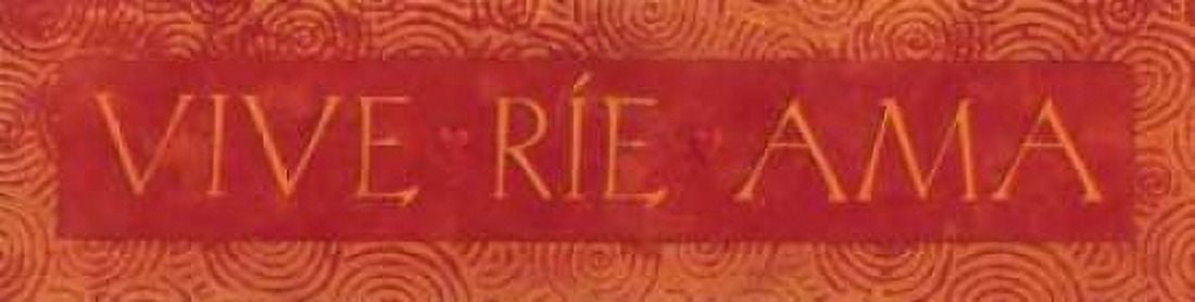 Vive Rie Ama Canvas Art - Stephanie Marrott (12 x 36)