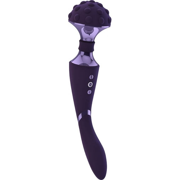 Vive Shiatsu Bendable Personal Massage Wand, Purple