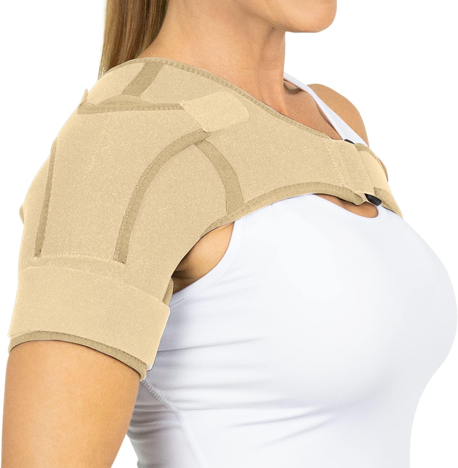 Vive Shoulder Stability Brace Injury Recovery Compression Support