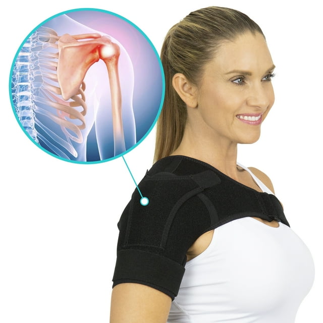 Vive Shoulder Stability Brace, Injury Recovery Sleeve, Left & Right