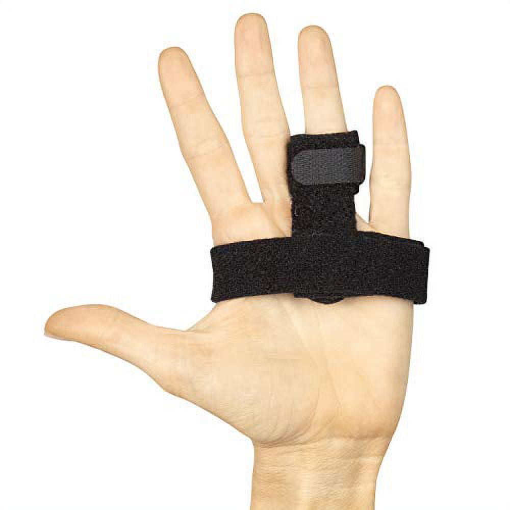 Vive Trigger Finger Splint Brace Middle, Pinky, Pointer, Ring and Thumb Support Palm Strap