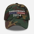 thumbnail image 1 of Vivek Ramaswamy 2024 Dad Hat Ramaswamy 2024 Hat Ramaswamy Hats Ramaswamy 2024 Merch Ramaswamy Hats Ramaswamy For Pres Vivek 2024 Hat (Green Camo), 1 of 3