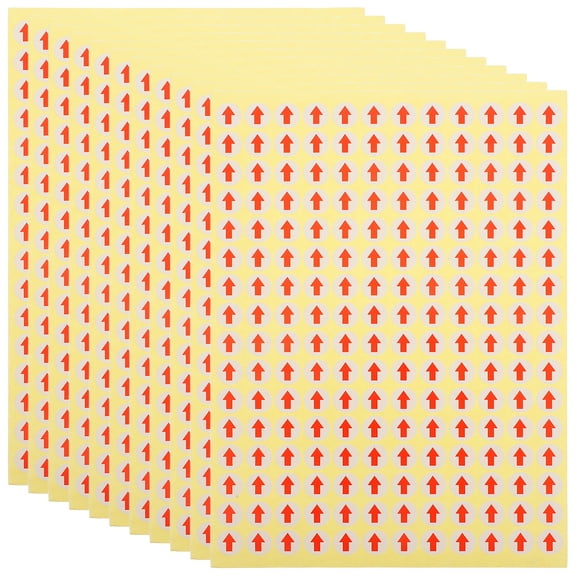 Viveous 15 Sheets Daily Use Stickers Reminder Stickers Intelligent Car Stickers Windshield Daily Use Stickers Arrow Adhesive Stickers Arrow Sticky Tags