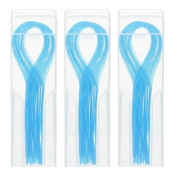 Viveous 150Pcs Bridges Floss Threaders Dental Crowns Floss Professional Brace Floss Threaders