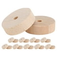 thumbnail image 1 of Viveous 20 Pcs Wooden Craft Wheels Unfinshed Wooden Wheel Wooden Wheels Tires With Holes For Diy Model Cars Wooden Crafting Projects 35mm, 1 of 10