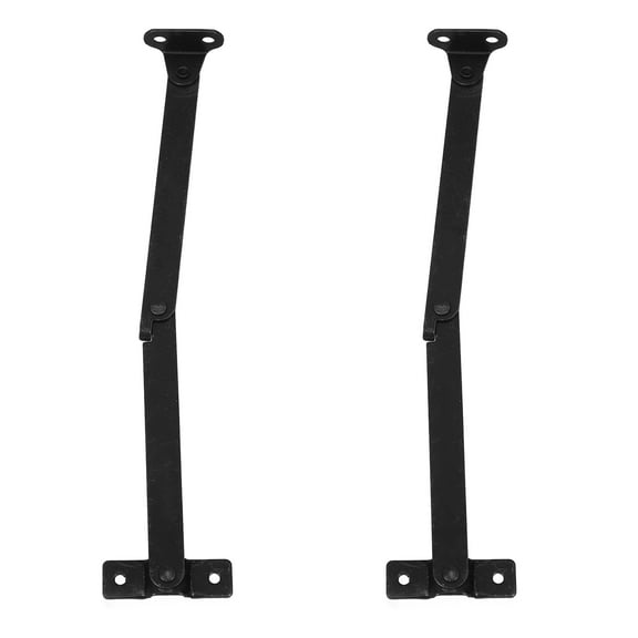 Viveous 2pcs Lid Support Hinges Side Folding Lift Hinge for Furniture Jewelries Box Keepsake Box Cover Folding Support Hinges