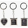 thumbnail image 1 of Viveous 3 Pcs Matching Keychains For Couples Photo Key Chain Photo Frame Keychain With Picture Holder For Boyfriend And Girlfriend, 1 of 10