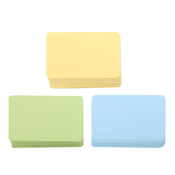Viveous 300pcs Mini Cards Blank Small Cardboard Flash Word Message Notes Business Index Tags Cards for Language Learning Art Craft Supplies