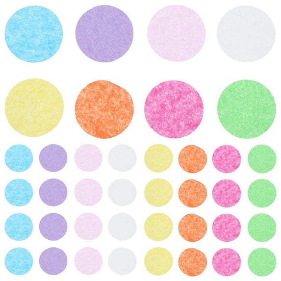 Viveous 5 Packs Multicolor Tissue Paper Confetti for Birthday Table Decorations Wedding Confetti Round Paper Confetti for Craft Projects