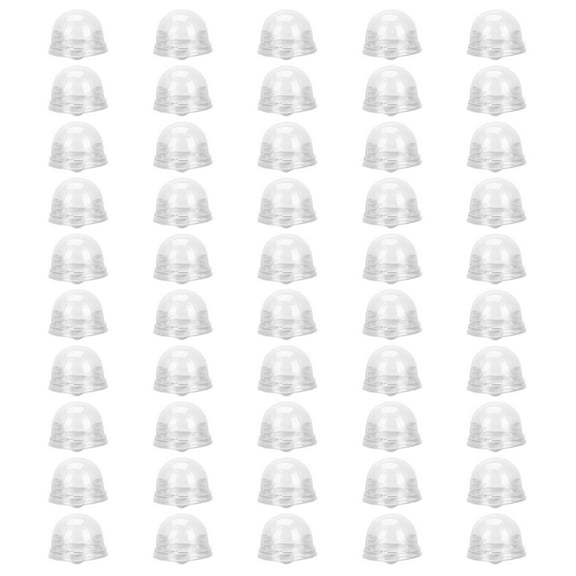 Viveous 50PCS Dessert Storage Boxes Moon Cake Blister Boxes Dessert Containers for Party