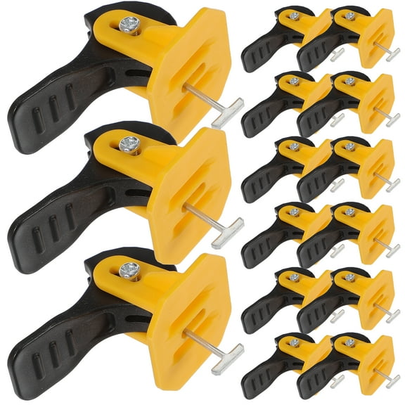 Viveous 50pcs Tiles Leveler Tool Tile Leveling System Kit Leveler Locator Tile Auxiliary Tools