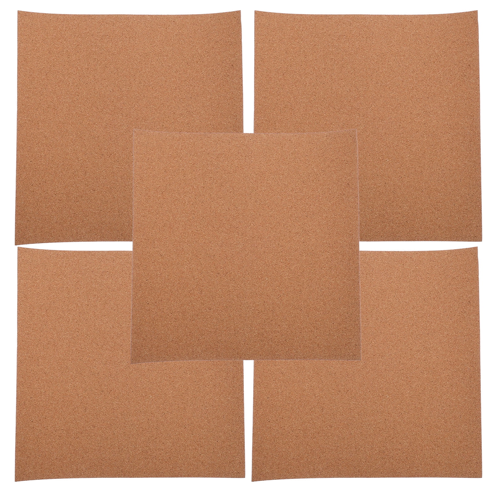 Viveous 5PCS Self Adhesive Cork Board Office Wall Decor Square Cork ...