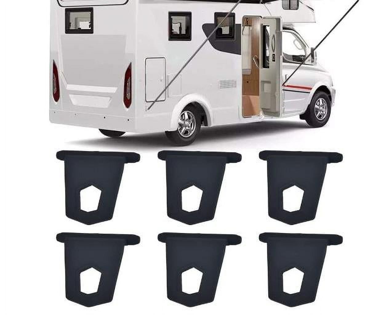 Viveous 6pcs RV Awning Light Holder Camper Awning Hook Light Accessory Camper Light Support Hanger For Camping Tent Indoor Outdoor Decor