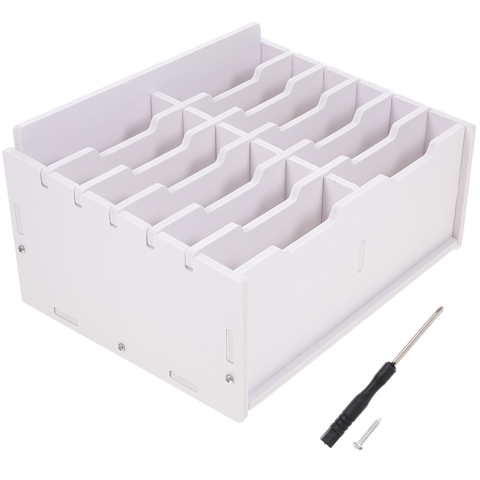 OFFIGAM Divided Compartment Storage 8.57X6.72X4.01in 1 Set - Walmart.com