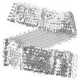 thumbnail image 1 of Viveous Sequin Belt Glitter Waist Belt Wide Dress Belt Elastic Stretchy Women Waist Belt Waistband, 1 of 10