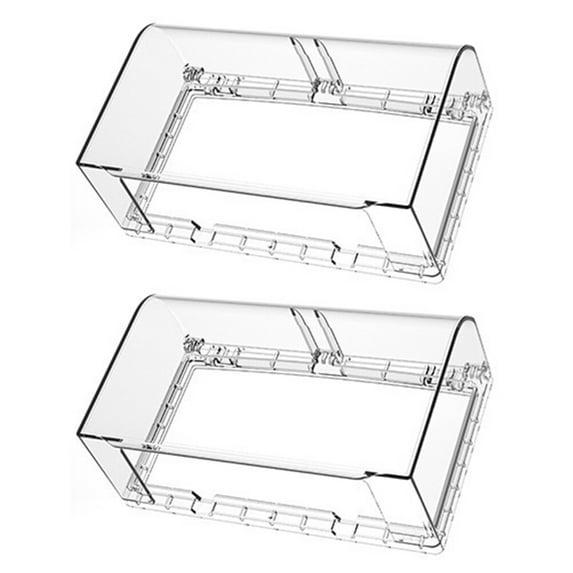 Viveous Weatherproof Outdoor Electrical Outlet Cover: Home Outdoor Receptacle Cover 2pcs