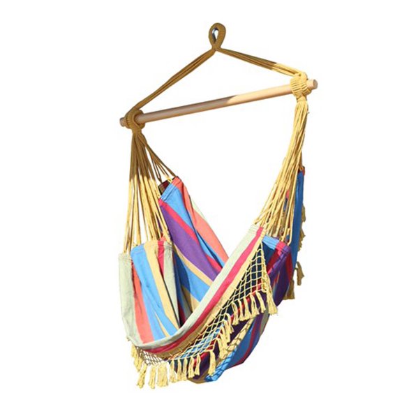 Vivere Brazilian Style Cotton Hammock Chair- Paradise