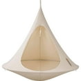 thumbnail image 1 of Vivere All Weather Polyester and Cotton Double Hammock Cacoon, Natural White, 1 of 7