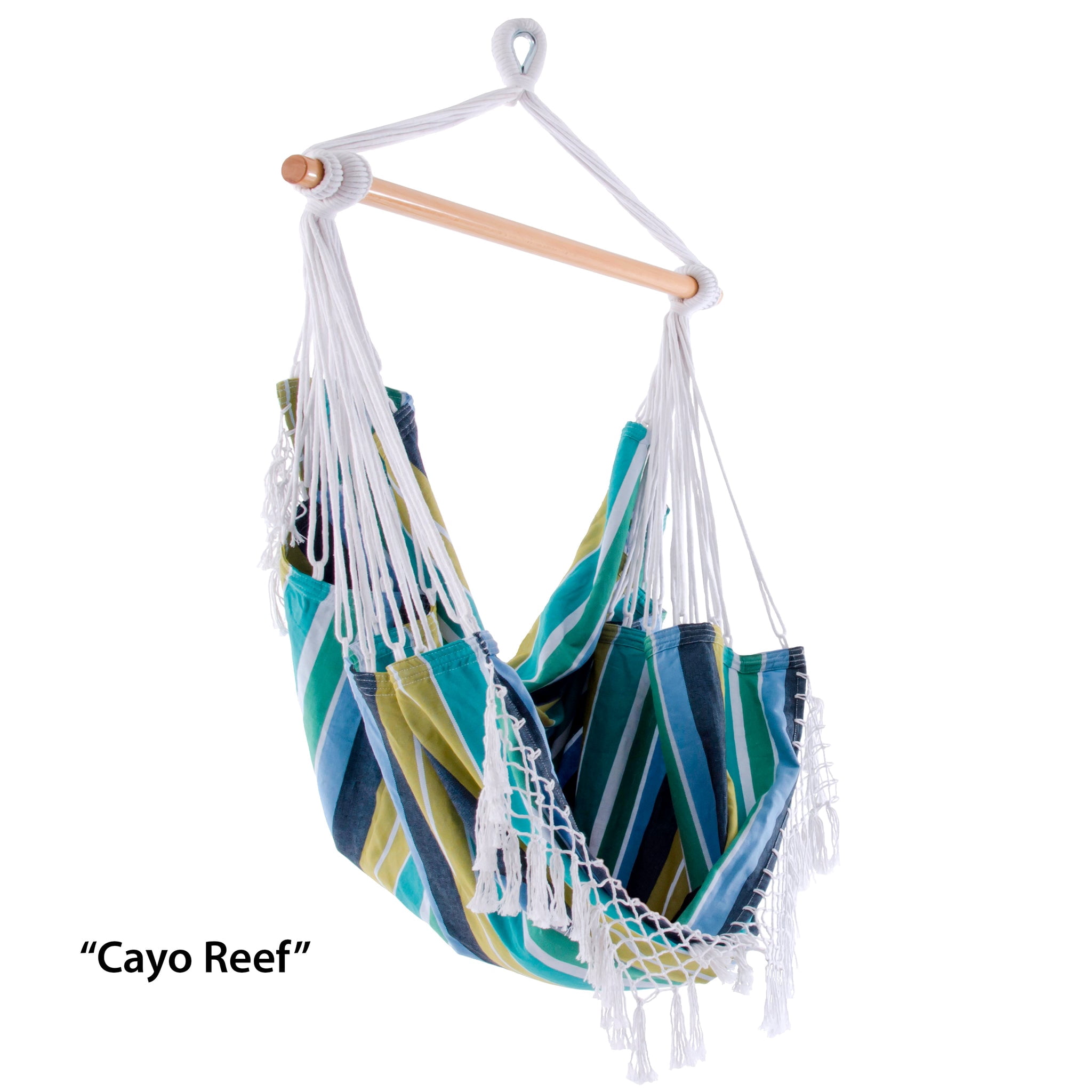 Vivere Brazilian Hammock Chair, Cayo Reef - Walmart.com