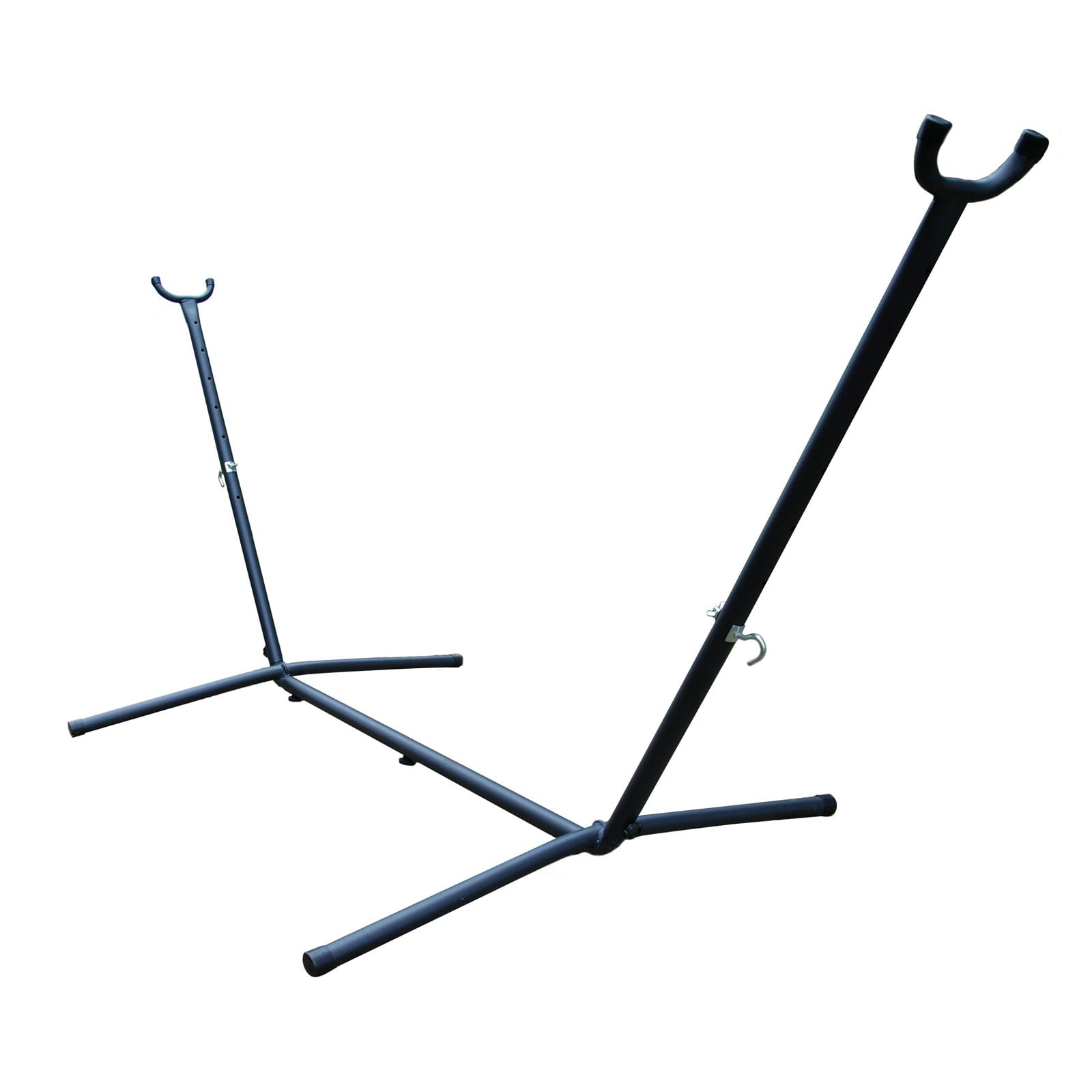 Universal Black Steel Hammock Stand with Hardware