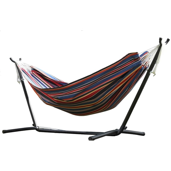 Vivere's Combo, Techno Hammock with Stand (9')