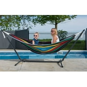 Vivere's Double Rio Night Hammock Combo with 9ft Stand