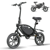 Vivi 14" Electric Bike for Adults with Peak 500W Motor, 20MPH Folding Electric Bicycle with Cruise Control, 40Miles(Pedal-Assist) Commuting Ebike with 48V 374.4WH Battery, Integrated Wheels, UL 2849