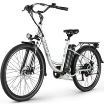 Vivi 26'' Electric Bike for Adults 500W Electric Bike with 48V Removable Battery, Electric Commuter Cruiser Bike 19.8MPH City Electric Bike with Cruise Control, UL2849 Certified