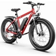 thumbnail image 1 of Vivi 26" x 4" Fat Tire Electric Bike for Adults, 749W E-bike with 48V 18Ah Removable Battery, Up to 75 Miles，7 Speed Electric Mountain Bike UL2849 Certified, 1 of 8