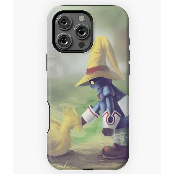 Vivi Bird Chocobo FFIX Art M0413 Phone Case for iPhone 17 16 15 14 13 12 11 Pro Max