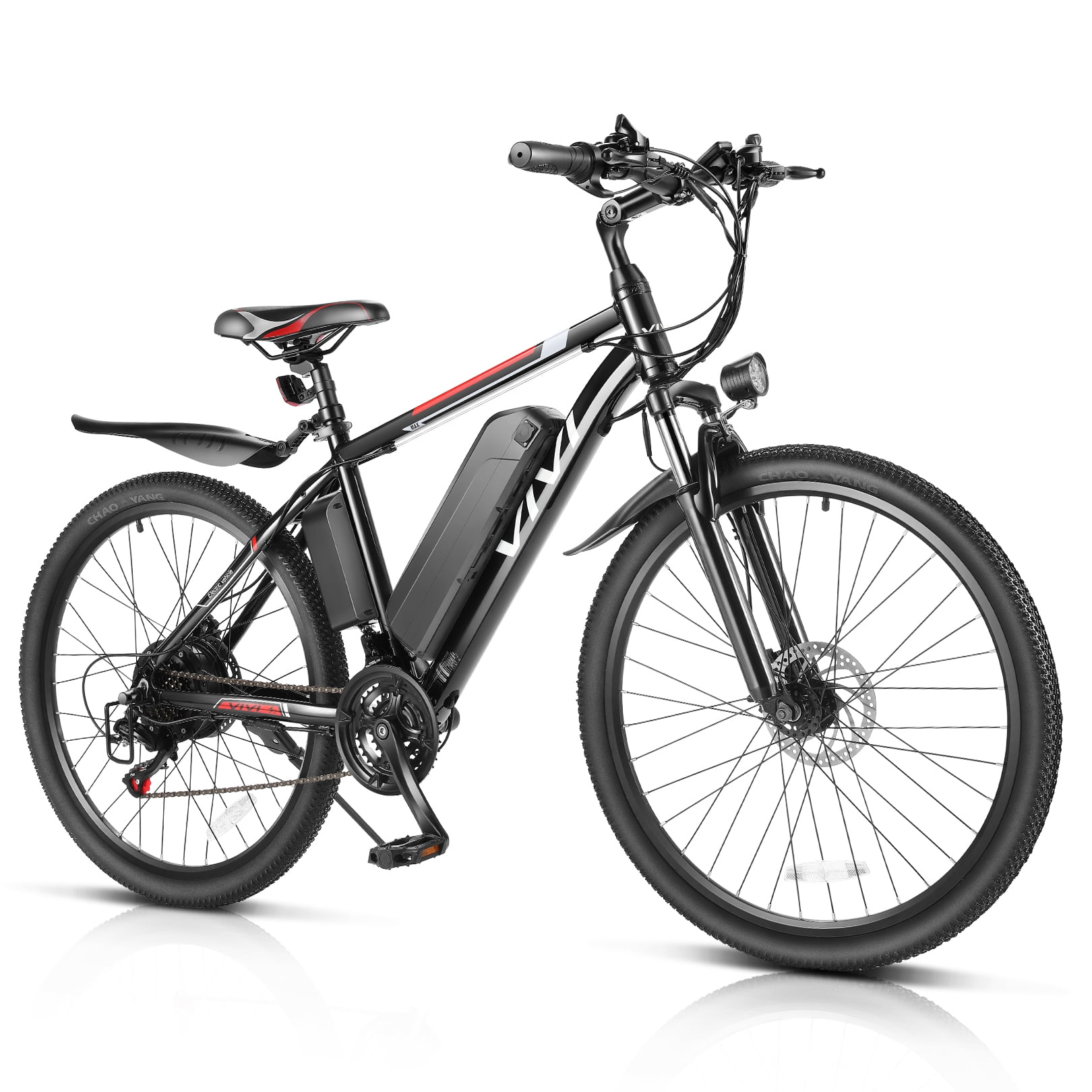 Vivi Electric Bike 26" Adult Electric Mountain Bike 500W Hardtail